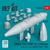 RESKIT RS48-0560 AN/ALQ-71(V)-2 (QRC-161-1) ECM pod (1pcs) (3D Printed) 1/48